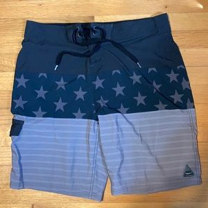 Trinity Board Shorts Bathing Suit Men’s Waist 36